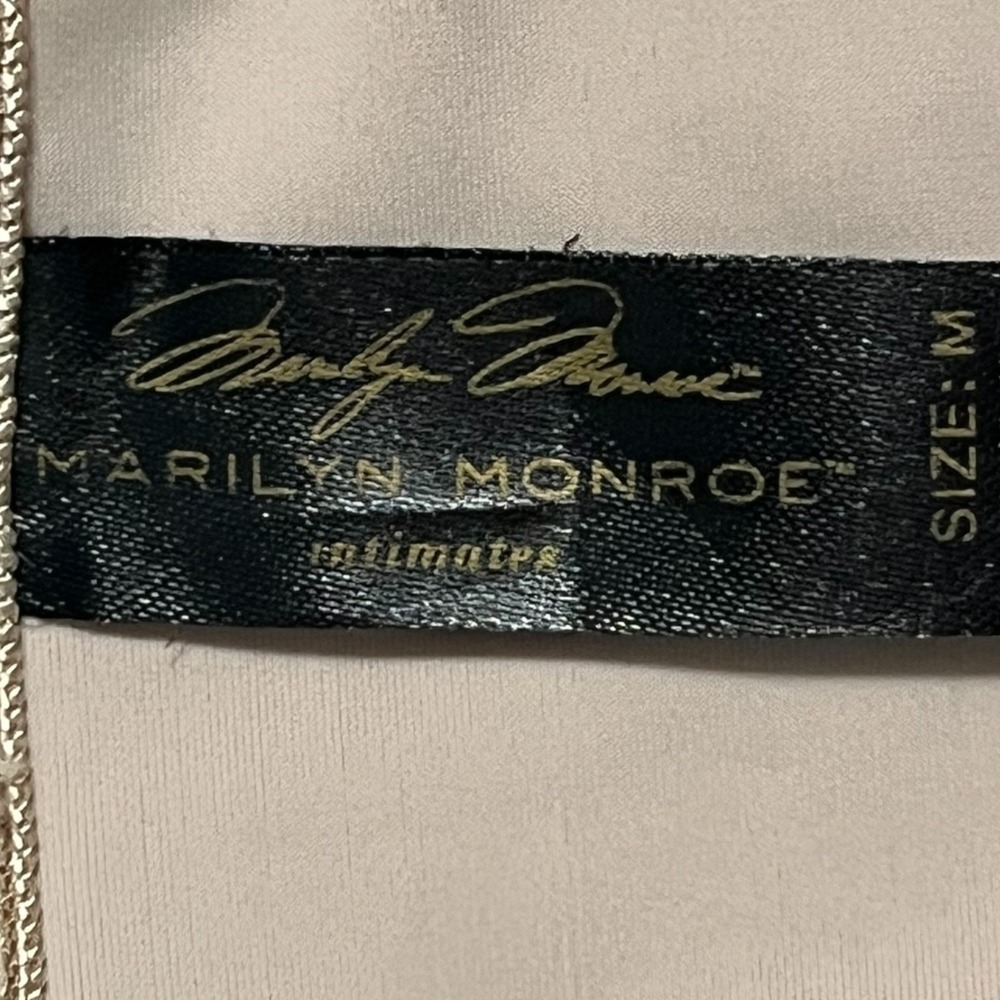 Marilyn Monroe Champagne Beige Nude Waist Cincher‎ Corset Women Shapewear Size M - Picture 10 of 12